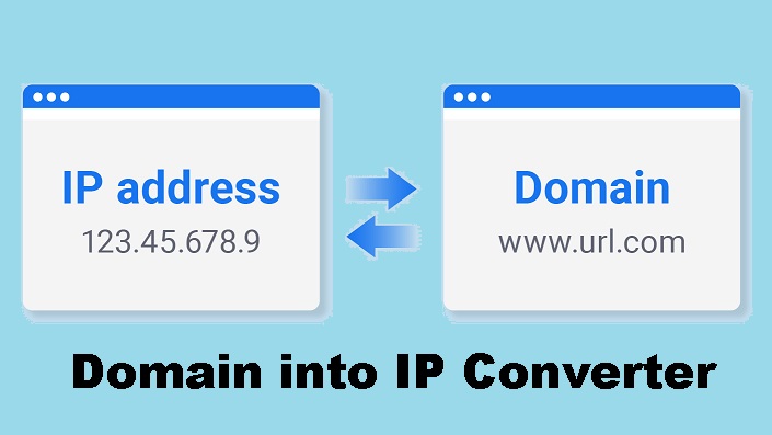 Domain-into IP-address-Converter